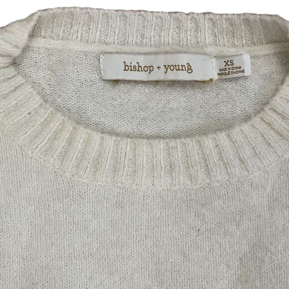 Bishop + Young Makenzie Fringe Pullover Sweater Oversized Size XS. Will fit S - Picture 3 of 5